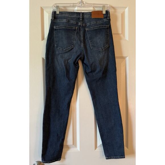 Lucky Brand Hayden Skinny Women’s Blue Jeans Sz 6/28 Regular Dark Wash Distress - Picture 3 of 7
